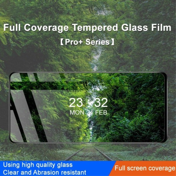 IMAK Pro+ Härdat Glas Skärmskydd till Motorola Moto G71s Transparent