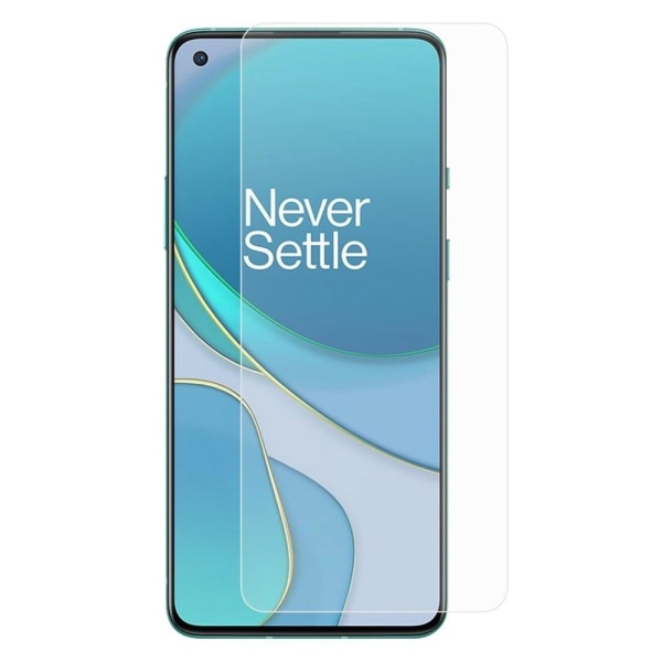 AMORUS kaari reuna karkaistua lasia näytönsuoja OnePlus 8T varten Transparent