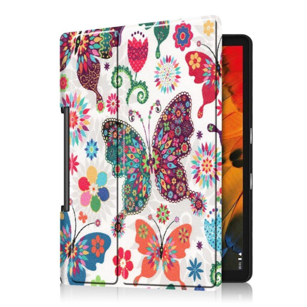 Lenovo Yoga Smart Tab 10.1 pattern leather flip case - Butterfly Multicolor