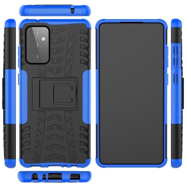 Offroad case - Samsung Galaxy A72 5G - Blå Blue