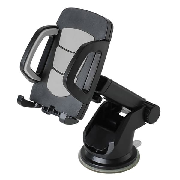 Universal X0403 roterbar teleskopisk telefonholder - Grå Silver grey