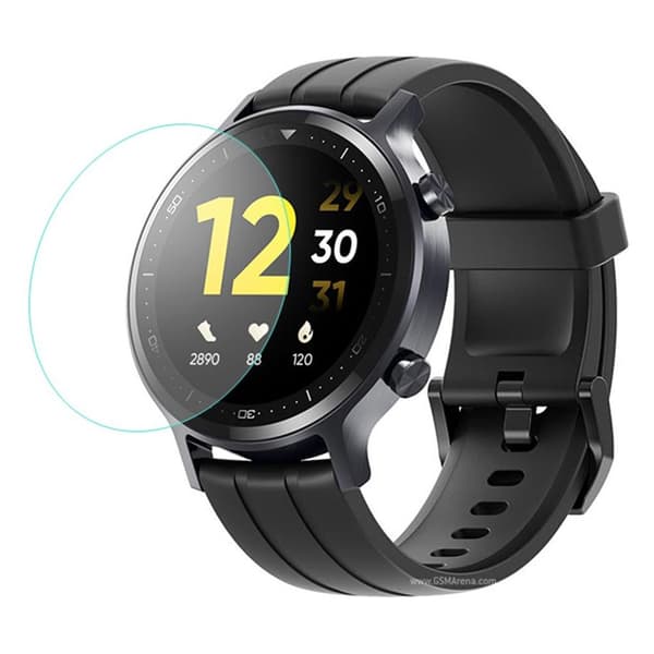 Realme Watch S arc edge tempered glass screen protector Transparent