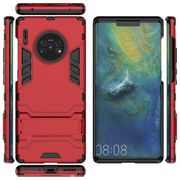 Kule Guard Huawei Mate 30 Pro Etui - Rød Red