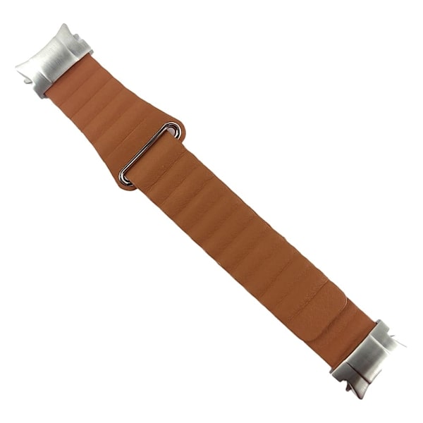 Samsung Galaxy Watch 5 / 4 ægte læderrem - Brun Brown