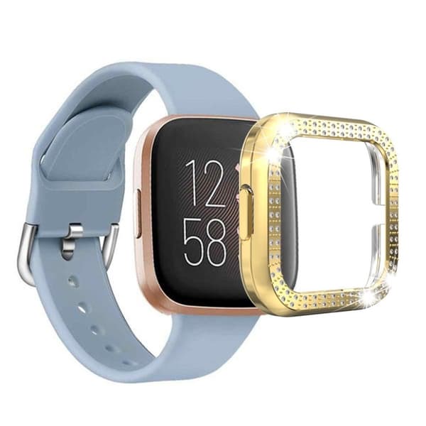 Fitbit Versa 2 rombe ramme - Gold Gold