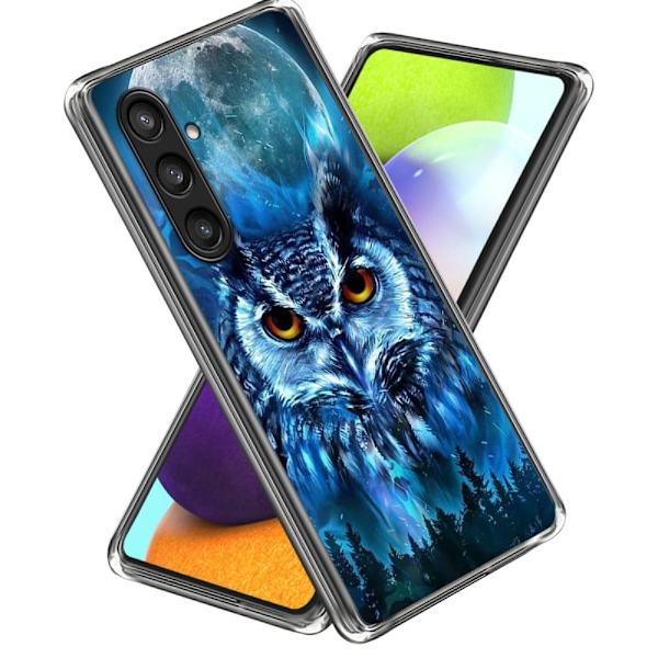 Vibe Samsung Galaxy A56 -kansi - Metsäpöllö Blue