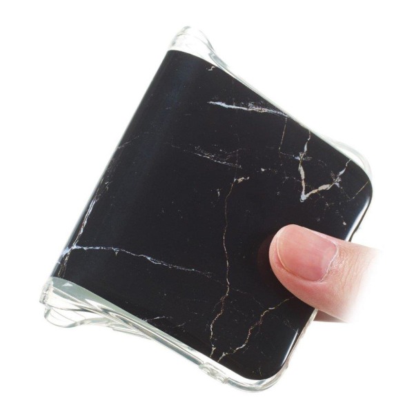 Marble Samsung Galaxy A20e kuoret - Musta Black