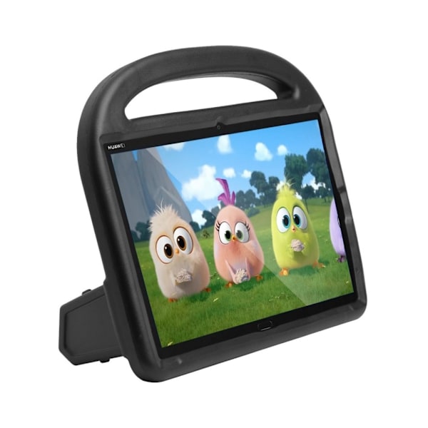 Huawei MediaPad M5 10 / M6 10.8 stødsikkert etui i sparrow-stil - Sort Black