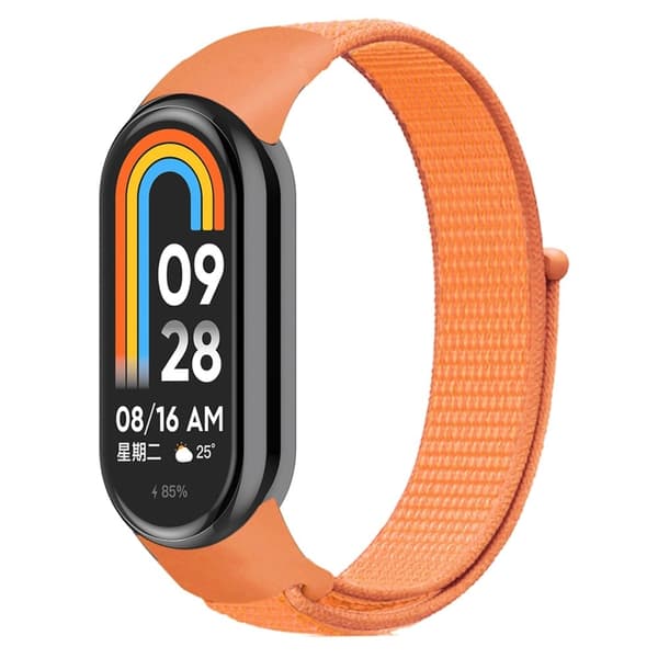 Xiaomi Smart Band 8 cool nylonrem - Papaya Orange