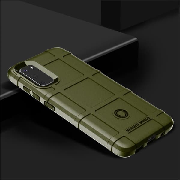Rugged Shield Samsung Galaxy S20 skal - Grön Grön