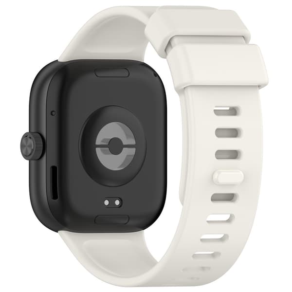 Xiaomi Redmi Watch 4 / Smart Band 8 Pro silikoni rannehihna kellon kotelolla - Beige White