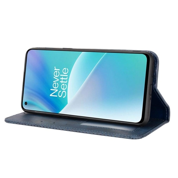 Bofink Vintage OnePlus Nord 2T nahkakotelo - Sininen Blue
