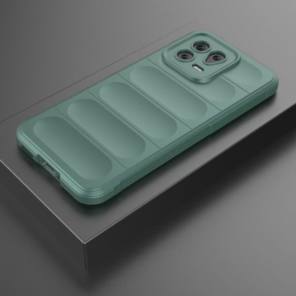 Mjukt greppformat Xiaomi 13 skal - Grön Grön