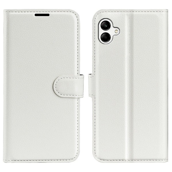 Klassisk Samsung Galaxy A04 Flip Etui - Hvid White