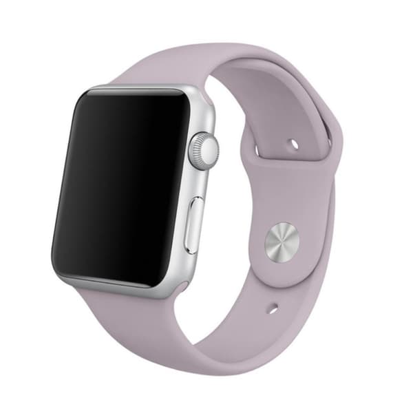 Apple Watch Series 4 44mm silikone Urrem - Lyselilla Purple