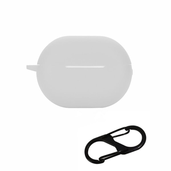 Huawei FreeBuds Pro 2 silikonikotelo soljella - Harmaa Silver grey