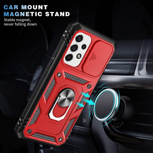 Bofink Combat Samsung Galaxy A53 5G cover - Rød Red