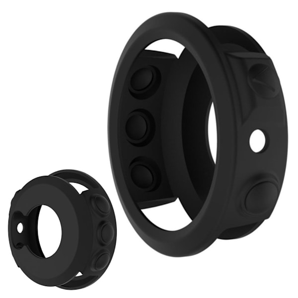 Garmin Fenix 5X holdbart silikoneetui - Sort Black