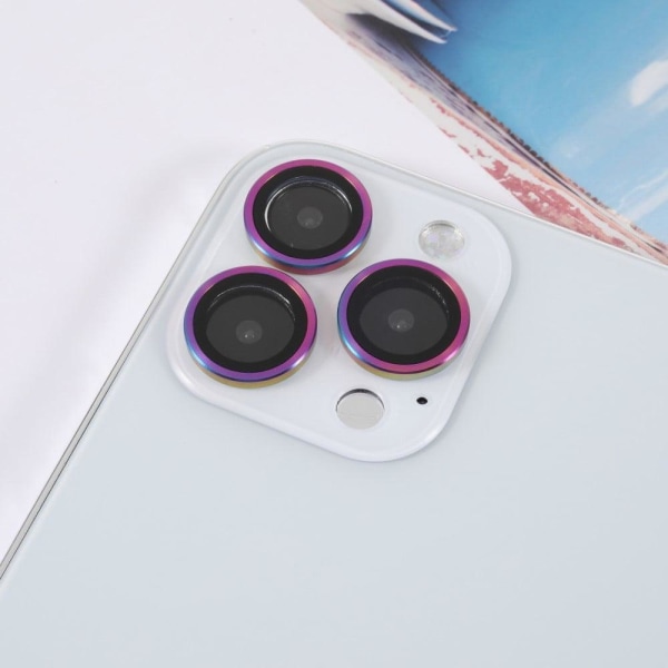 3Pcs iPhone 13 Pro / Pro Max AGC tempered glass camera lens prot multifärg