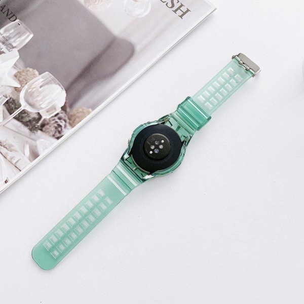 Huawei Watch GT 2 46mm transparent TPU watch strap - Green Green