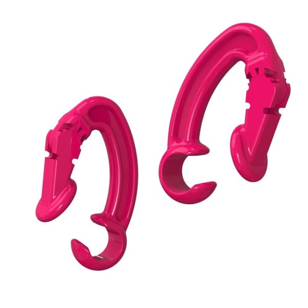 Airpods anti-tapte øretelefonklips - Rose Red
