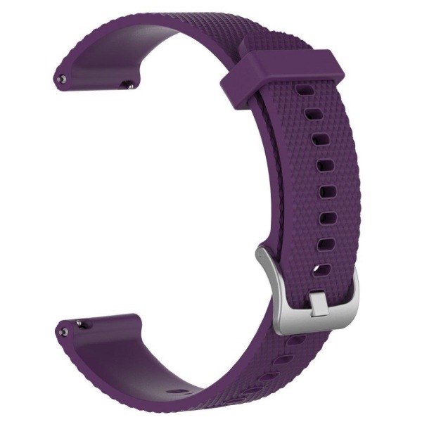 Garmin Vivomove HR blød silikone sports urrem - Lilla Purple