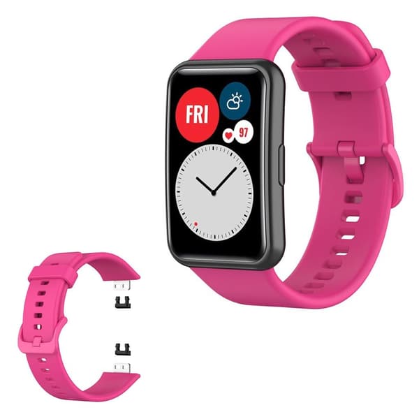 Huawei Watch Fit silikoneurrem - Rose Pink