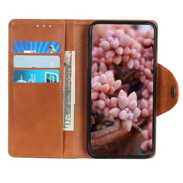 Alpha Nokia C1 Plus Flip etui - Brun Brown