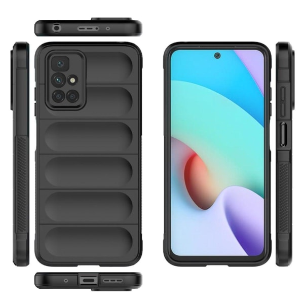 Mjukt greppformat Xiaomi Redmi 10 2022 / Xiaomi Redmi 10 / Xiaomi Redmi 10 Prime / Xiaomi Redmi Note 11 skal - Vit Vit