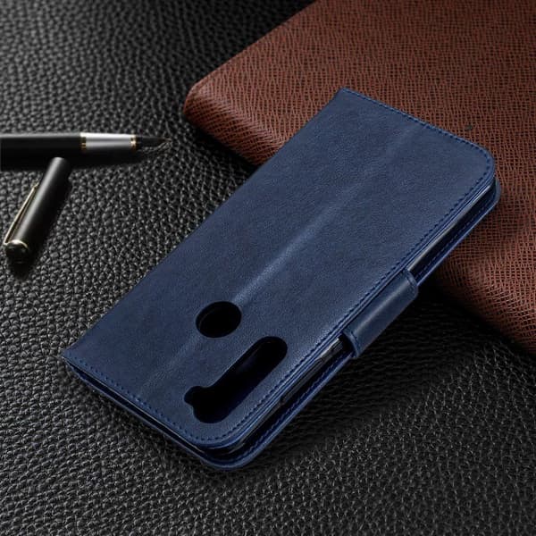 Butterfly Xiaomi redmi Note 8T flip case - Blå Blue