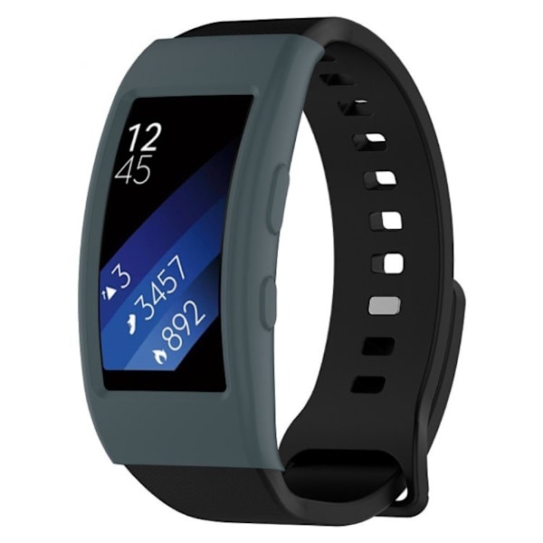 Samsung Gear Fit2 Pro silikone etui - mørkeblå Blue