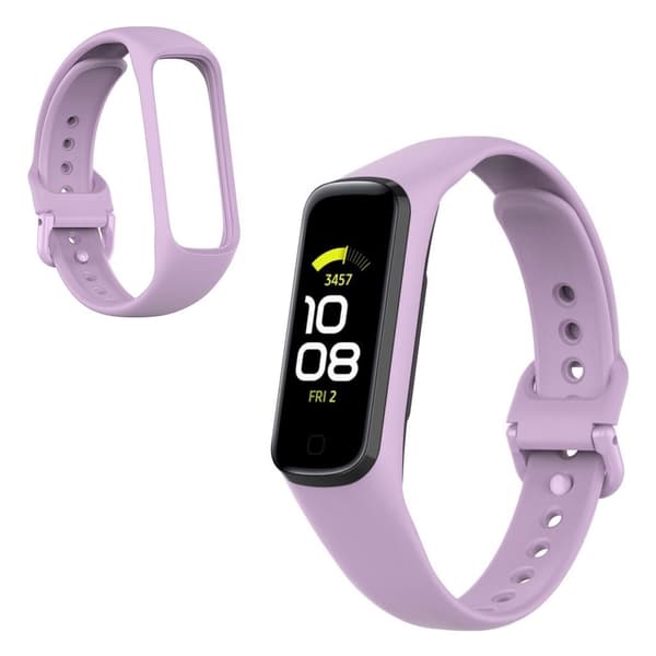Samsung Galaxy Fit 2 silikone rem - lyselilla Purple