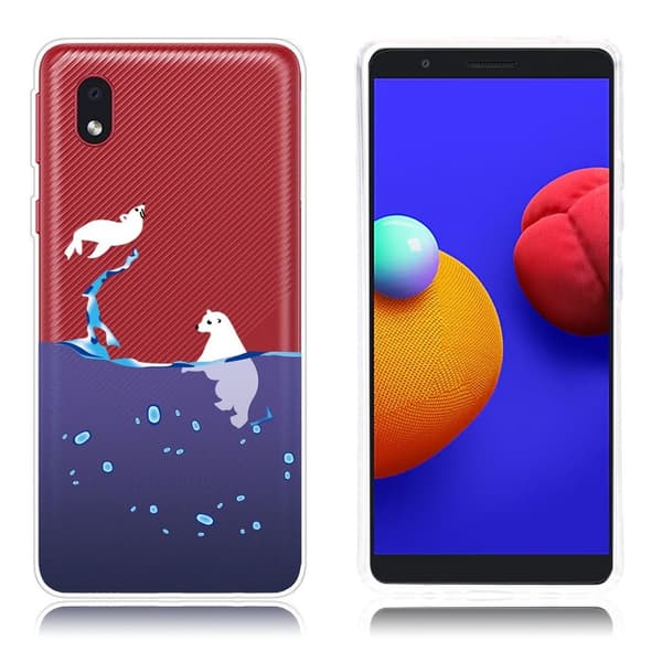 Deco Samsung Galaxy A01 Core kotelot - Jääkarhu White