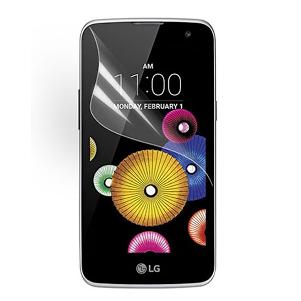 3-Pak HD-klar LCD Skärmskydd för LG K4 Transparent