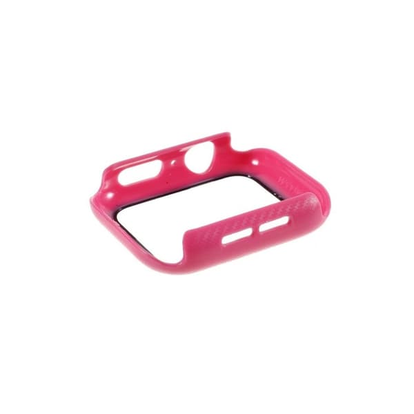 Apple Watch Series 3/2/1 42mm ramme med blød kant - Rose Pink