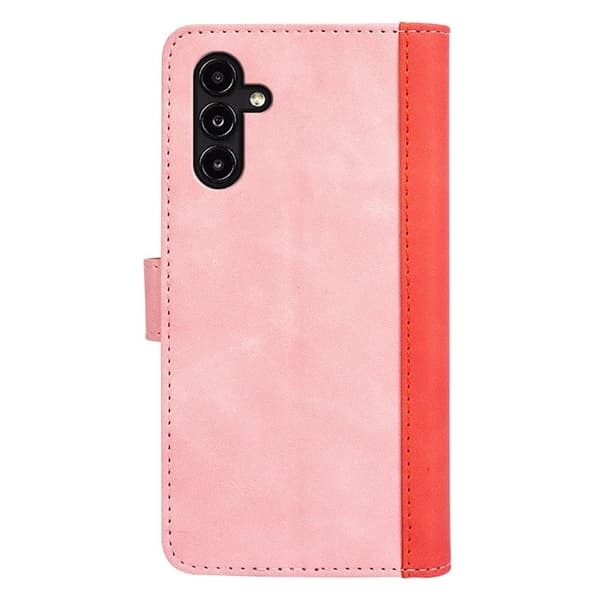 Tofarget lærdeksel for Samsung Galaxy A14 - Rosa Pink