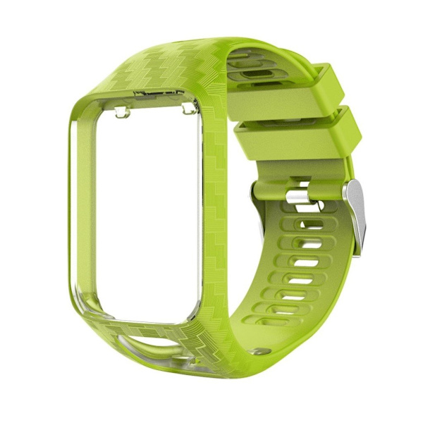 TomTom Runner 3 / Golfer 2 radium silikoneurrem - grøn Green