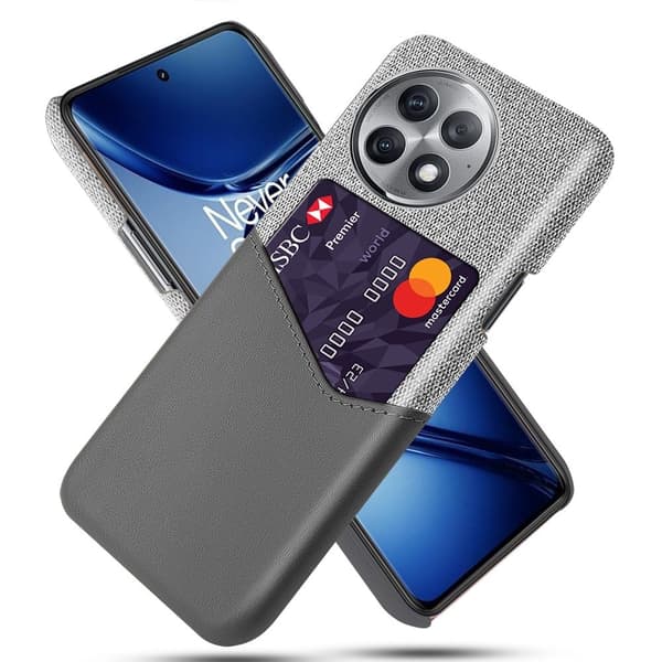 Bofink OnePlus Ace 2 Pro 5g Card Suojakuori - Harmaa Silver grey