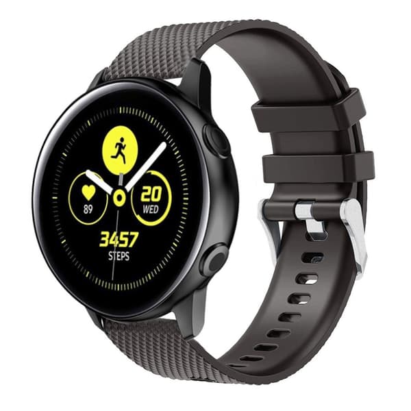 Samsung Galaxy Watch Active silivone kellonauha - Musta Black
