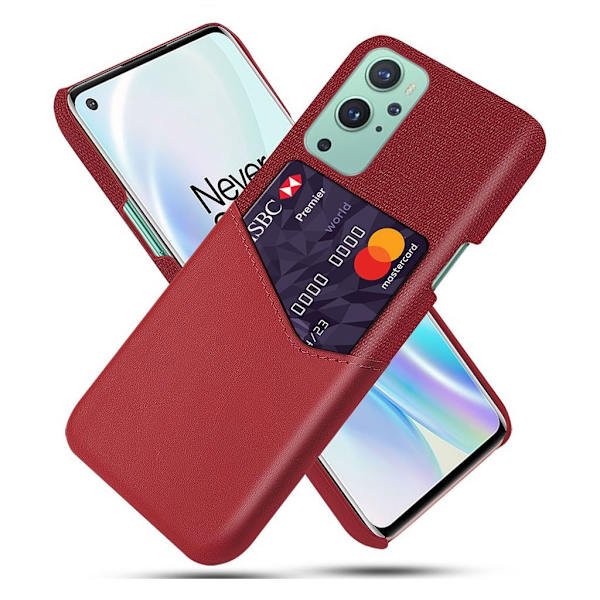 Bofink OnePlus 9 Card Cover - Rød Red