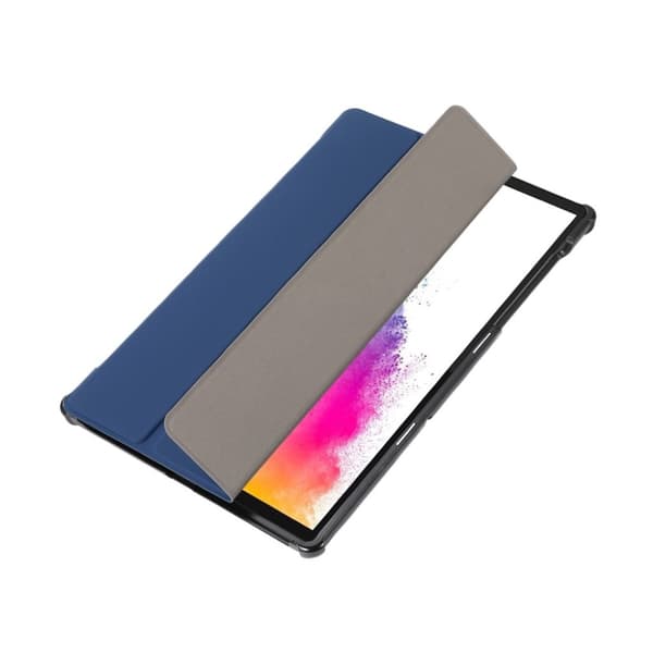 Lenovo Tab M10 FHD Plus Trippelt Lær Flippetui - Blå Blue
