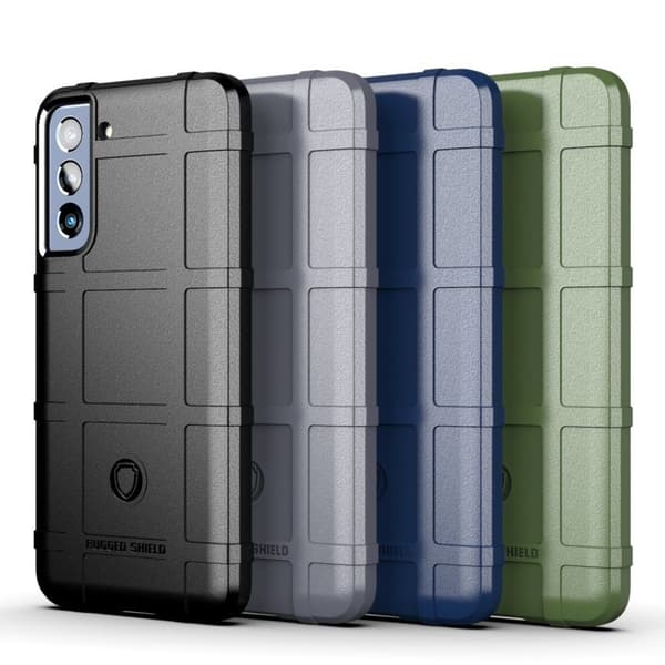Rugged Shield Etui Samsung Galaxy S21 - Grøn Green