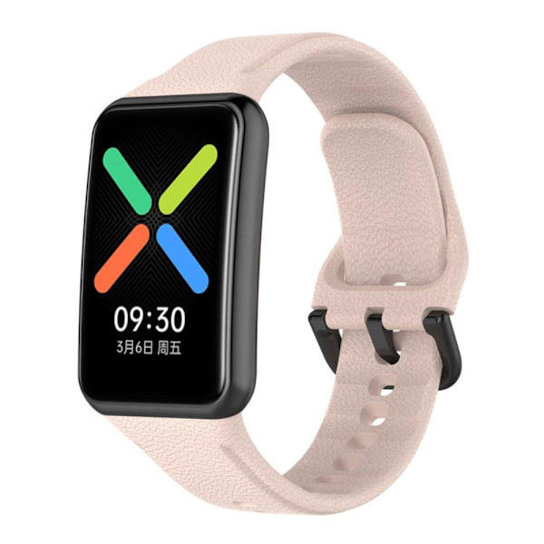 Oppo Watch Free silikone urrem - Lyserød Pink