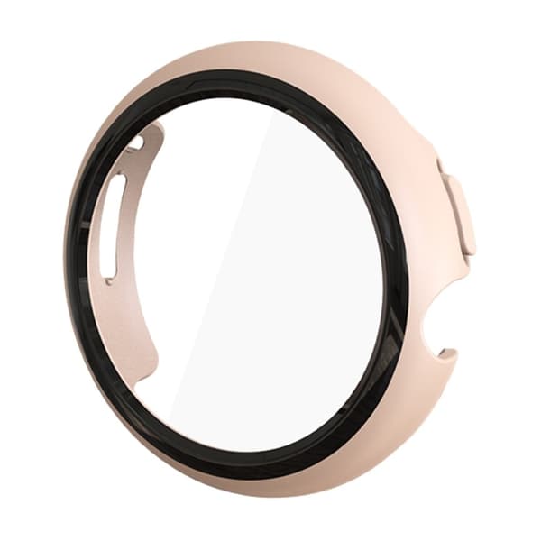 Google Pixel Watch cover with tempered glass - Pink Rosa