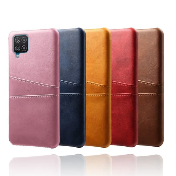 Dual Card Etui Samsung Galaxy A12 5G - Sort Black