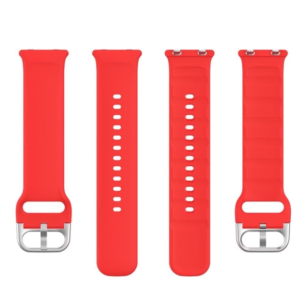 Oppo Watch 2 (42mm) silicone watch strap - Red Red
