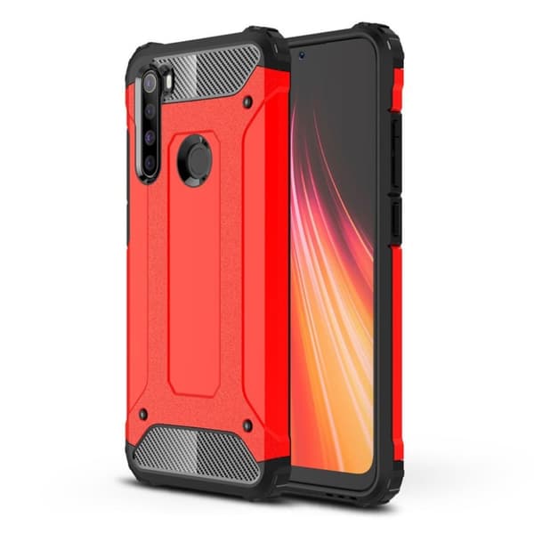 Armour Guard Xiaomi Redmi Note 8 kuoret - Punainen Red