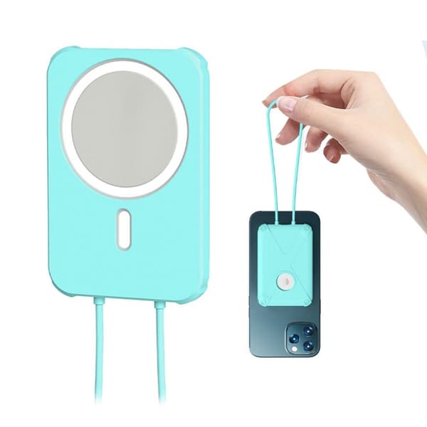 Apple MagSafe -latauslaitteen silikonisuojus - Vihreä Green