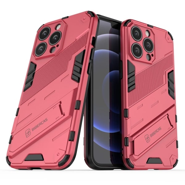 Stöttåligt iPhone 13 Pro Max hybridskal - Rosa Rosa