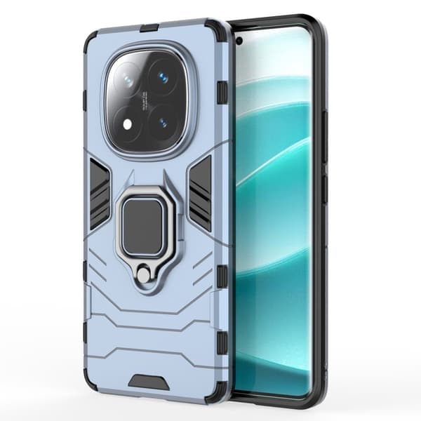 Støtsikkert Xiaomi Redmi Note 14 Pro Plus 5G Panther-telefonetui - Blå Blue